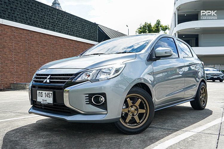 Mitsubishi Mirage 2022 1.2 ACTIVE Sedan เบนซิน ไม่ติดแก๊ส เกียร์อัตโนมัติ เทา