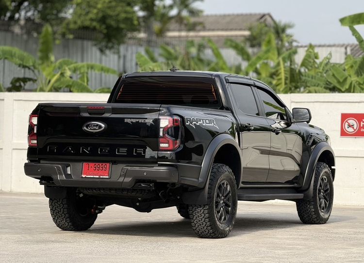 Ford Ranger 2024 Raptor 2.0 Bi-Turbo 4WD Pickup ดีเซล ไม่ติดแก๊ส เกียร์อัตโนมัติ ดำ รูปที่ 4