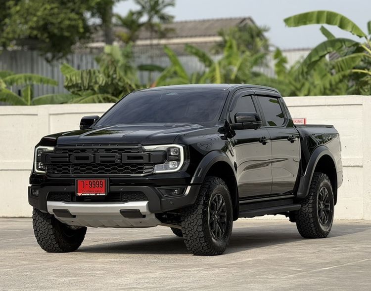 Ford Ranger 2024 Raptor 2.0 Bi-Turbo 4WD Pickup ดีเซล ไม่ติดแก๊ส เกียร์อัตโนมัติ ดำ รูปที่ 3