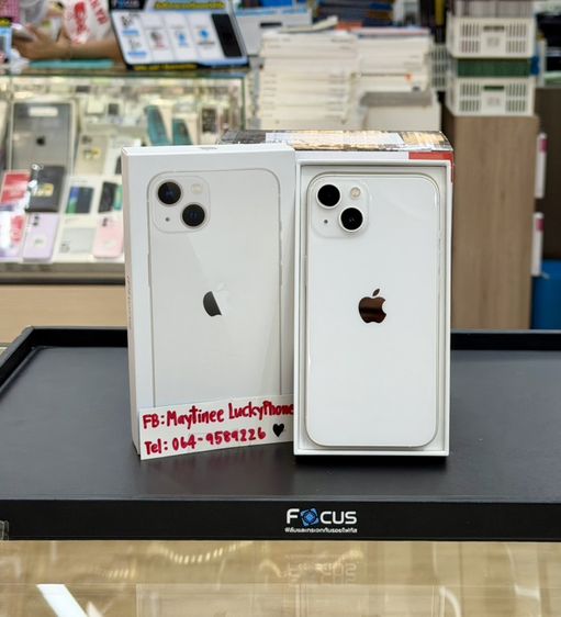128 GB iPhone 13 ความจุ 128G สีขาวเครื่องสวยมาก