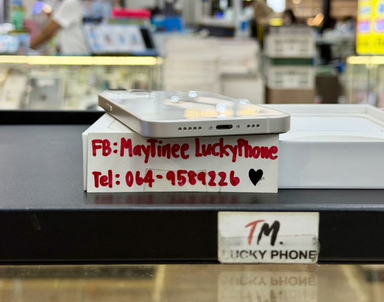 iPhone 13 ความจุ 128G สีขาวเครื่องสวยมาก รูปที่ 4