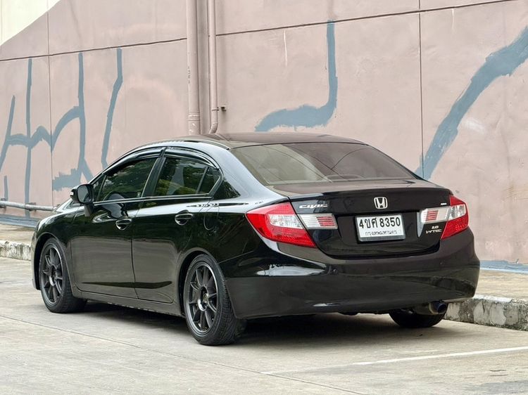 Honda Civic 2012 1.8 E i-VTEC Sedan เบนซิน ไม่ติดแก๊ส เกียร์อัตโนมัติ ดำ รูปที่ 4