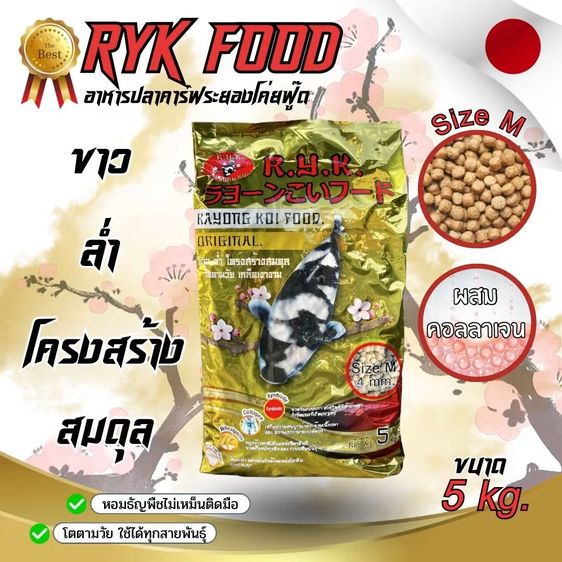 อาหารปลาคาร์ฟระยองโค่ยฟู๊ดRYK