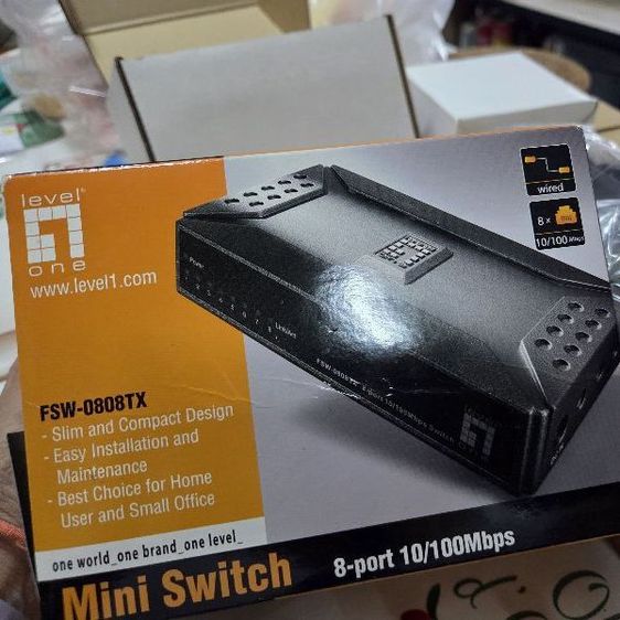 Mini switch 8-port รูปที่ 3