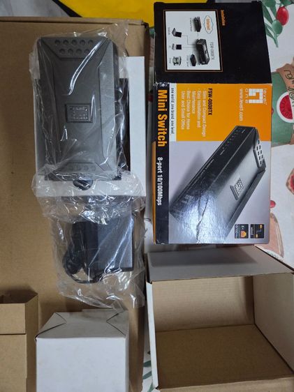 Mini switch 8-port รูปที่ 2