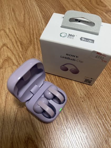💜 ปล่อย Sony LinkBuds Clip Lavender สภาพสวย ประกันยาวถึง มิ.ย. 2027 💜