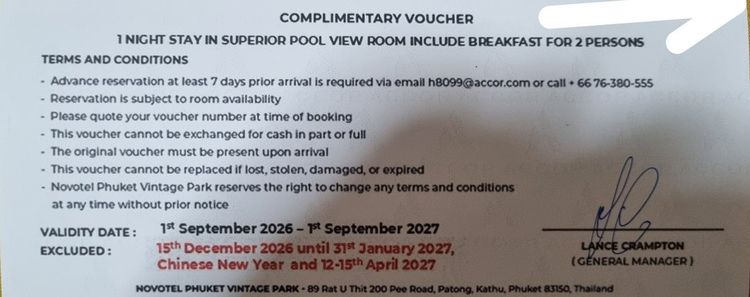 Novotel phuket vintage park