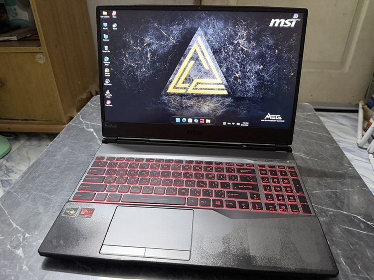 ขาย Note Book MSI ALPHA 15 A3DD-014TH R7-3750H Ram 16gb RX 5500M 4 GB GDDR6 1tb SSD M.2 สภาพสวยๆ เลยครับผม รูปที่ 4