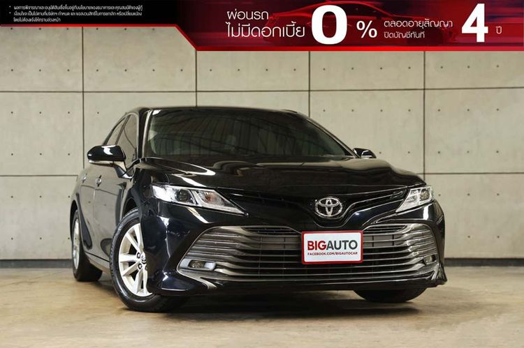Toyota Camry 2021 2.0 G Sedan เบนซิน ไม่ติดแก๊ส เกียร์อัตโนมัติ ดำ