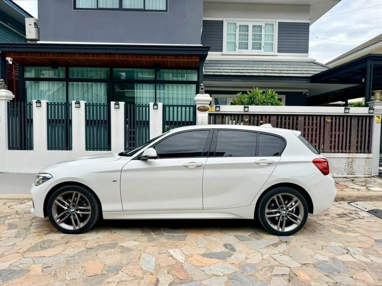 BMW Series 1 2016 118i Sedan เบนซิน ไม่ติดแก๊ส เกียร์อัตโนมัติ ขาว