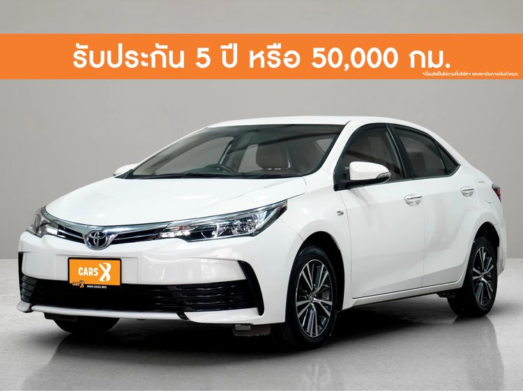 Toyota Altis 2017 1.6 G Sedan เบนซิน ไม่ติดแก๊ส เกียร์อัตโนมัติ ขาว