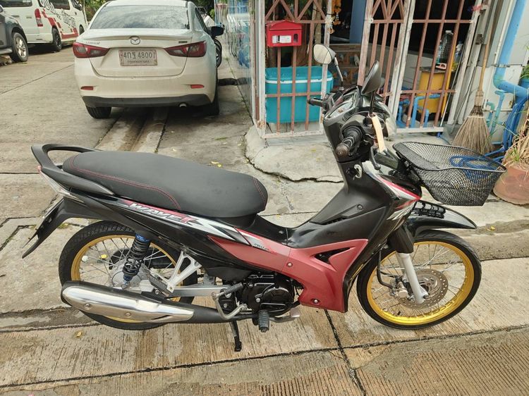 🛵ยังไงก็ขาย WAVE110 i ปี 61 เครื่องดี สีสวย สตาร์ทเท้า รถบ้านเดิมๆ เล่มชุดโอนครบ+เปลี่ยนถ่ายน้ำมันเครื่องฟรี ส่งฟรี30 ก.ม รูปที่ 3