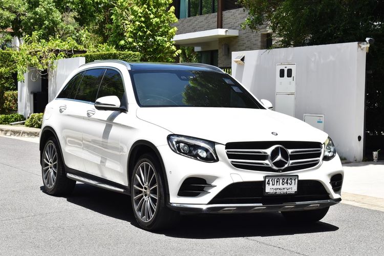 Mercedes-Benz GLC-Class 2018 GLC250d Utility-car ดีเซล ไม่ติดแก๊ส เกียร์อัตโนมัติ ขาว