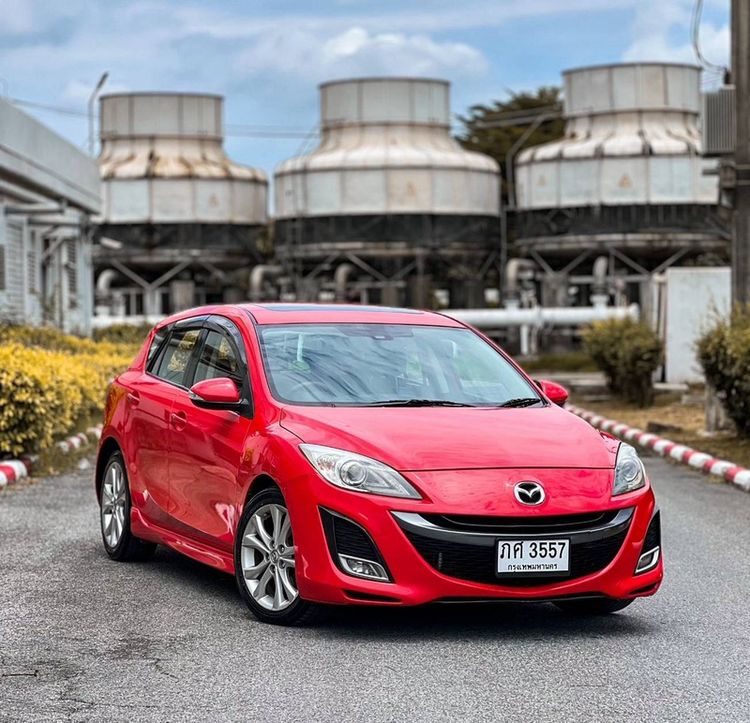 Mazda Mazda3 2012 2.0 Maxx Sports Sedan เบนซิน LPG เกียร์อัตโนมัติ แดง