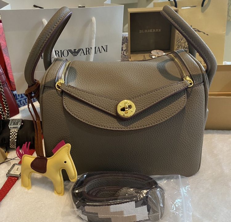 กระเป๋าหนังวัวแท้ Aesthetic Togo Leather  Lindy26
