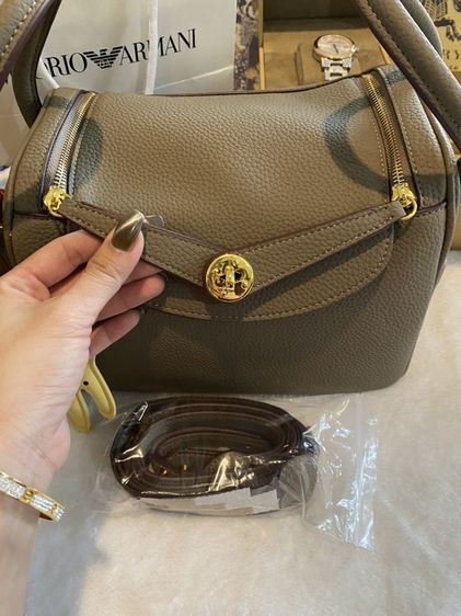 กระเป๋าหนังวัวแท้ Aesthetic Togo Leather  Lindy26 รูปที่ 2