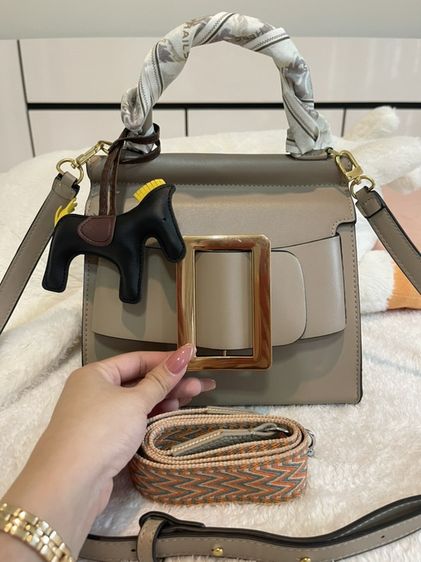 กระเป๋าหนังแท้ Aesthetic Vegan Leather BOYY Bobbi Karl Belt24 รูปที่ 8