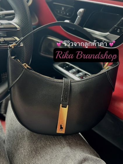กระเป๋า Polo Ralph Lauren Polo Leather Mini Shoulder รูปที่ 12