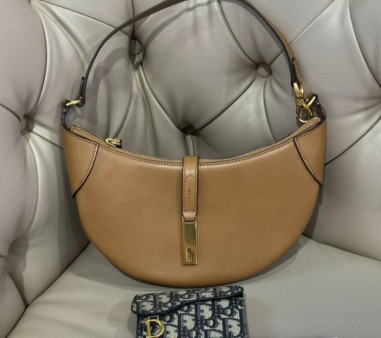 กระเป๋า Polo Ralph Lauren Polo Leather Mini Shoulder รูปที่ 2