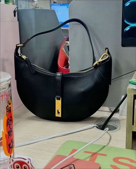 กระเป๋า Polo Ralph Lauren Polo Leather Mini Shoulder รูปที่ 13