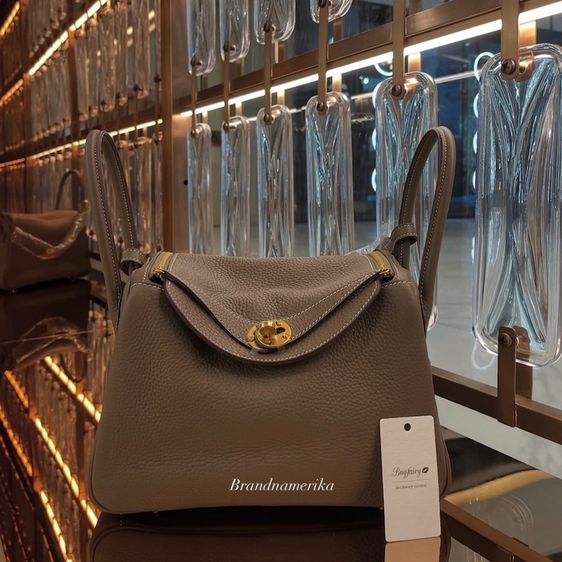 กระเป๋าหนังวัวแท้ Aesthetic Togo Leather  Lindy26 รูปที่ 3