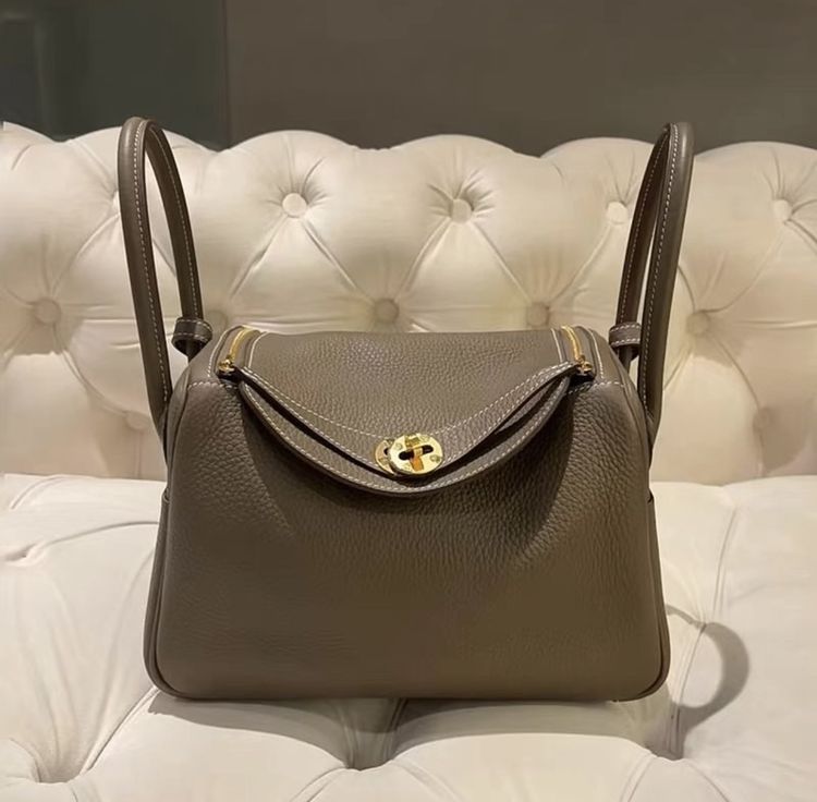 กระเป๋าหนังวัวแท้ Aesthetic Togo Leather  Lindy26 รูปที่ 4