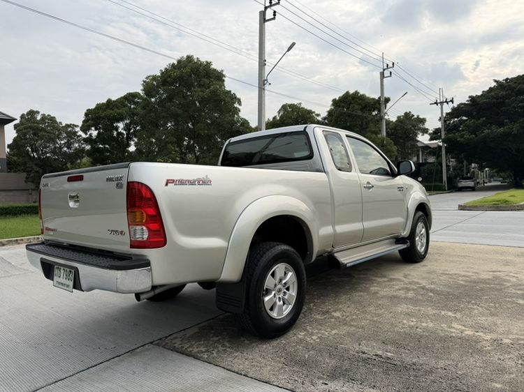 Toyota Hilux Vigo 2010 3.0 E Prerunner Pickup ดีเซล ไม่ติดแก๊ส เกียร์ธรรมดา บรอนซ์เงิน รูปที่ 4