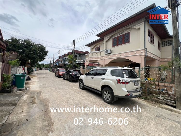 บ้านเดี่ยว 2 ชั้น 54 ตร.ว. หมู่บ้านอธิเชฐธานี ใกล้ตลาดพูนทรัพย์ ซอยสะพานปทุมธานี1 ถนนปทุมธานี-บางเลน (346) สามโคก ปทุมธานี รูปที่ 2