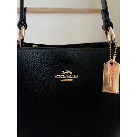 กระเป๋า Coach Bucket Pebbled Leather Bag รูปที่ 4