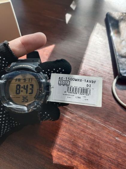 ขาย CASIO รุ่น AE1500WH แท้เพิ่งแกะกล่องเอามาถ่ายรูป