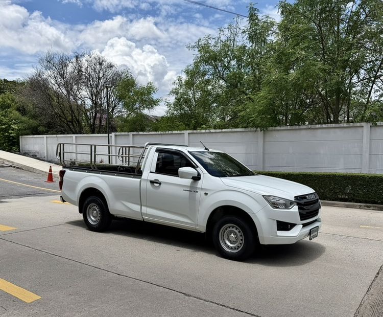 Isuzu D-MAX 2022 3.0 S Pickup ดีเซล ไม่ติดแก๊ส เกียร์ธรรมดา ขาว