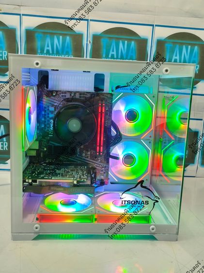 (คอมเล่นเกมส์มือสอง) AMD Ryzen5-5500 Ram16gb SSD512GB RTX3050 6GB รูปที่ 2
