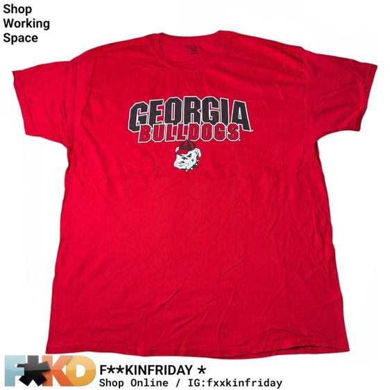 เสื้อยืด Georgia Bulldogs Size XL