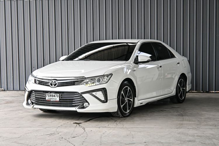 Toyota Camry 2015 2.0 G Extremo Sedan เบนซิน ไม่ติดแก๊ส เกียร์อัตโนมัติ ขาว