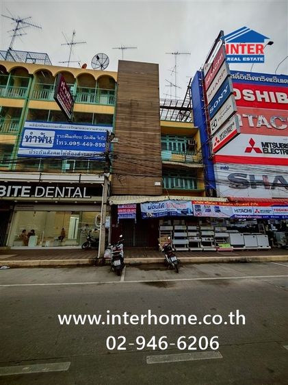 อาคารพาณิชย์ 4 ชั้น 21 ตร.ว. อาคารพาณิชย์ ใกล้องค์พระปฐมเจดีย์ นครปฐม ถนนเพชรเกษม ถนนพญาพาน เมืองนครปฐม นครปฐม