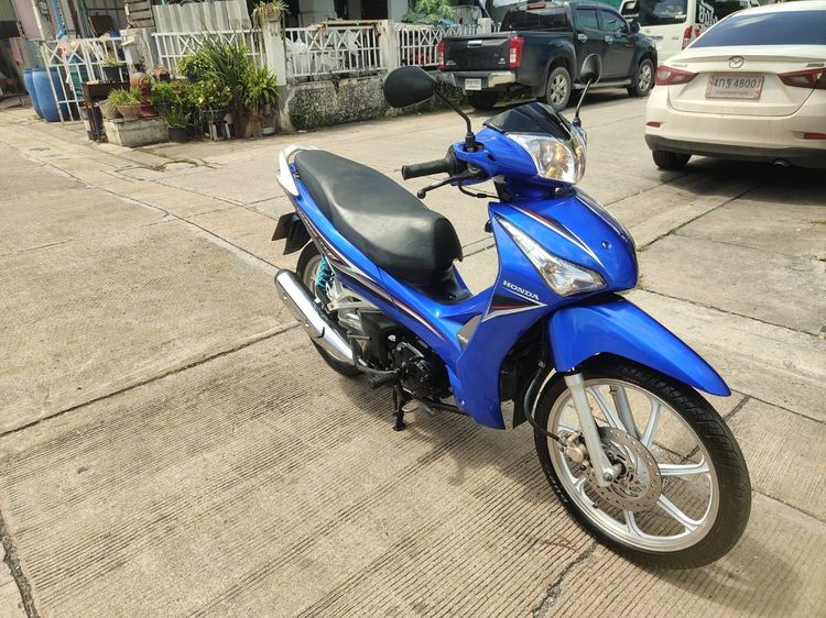 🛵ยังไงก็ขาย WAVE125 i ปี 56 เครื่องดี สีสวย สตาร์ทมือ รถบ้านเดิมๆ เล่มชุดโอนครบ+เปลี่ยนถ่ายน้ำมันเครื่องฟรี ส่งฟรี30 ก.ม รูปที่ 4