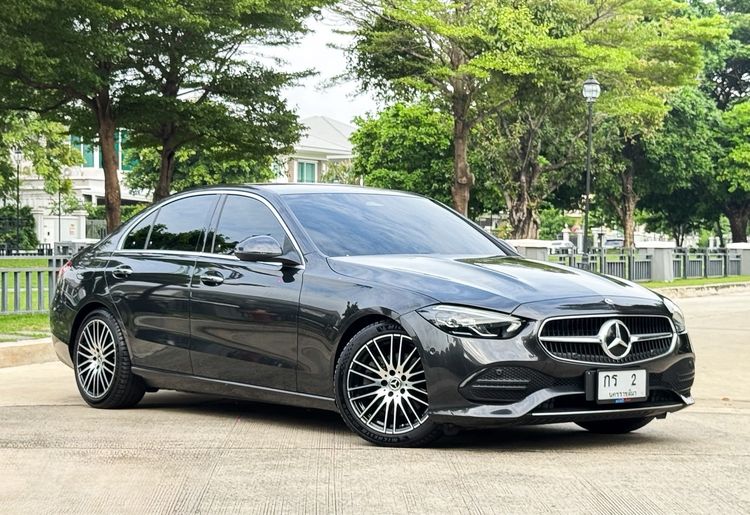 Mercedes-Benz C-Class 2022 C220 Sedan ดีเซล ไม่ติดแก๊ส เกียร์อัตโนมัติ ขาว รูปที่ 3