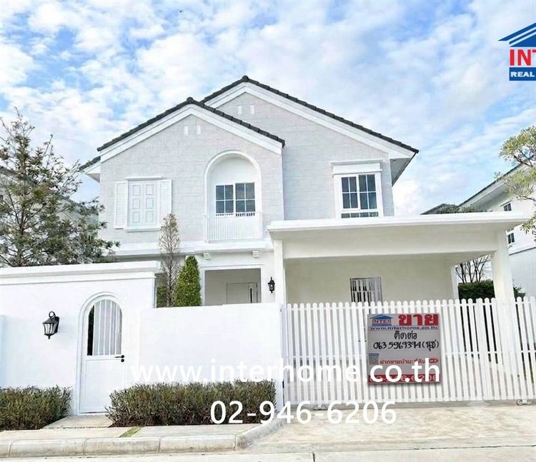 บ้านเดี่ยว 2 ชั้น 67.9 ตร.ว หมู่บ้านชัยพฤกษ์ บางนา กม.15 ใกล้ทางด่วนบูรพาวิถี ติดถนนใหญ่ บางนา-ตราด 