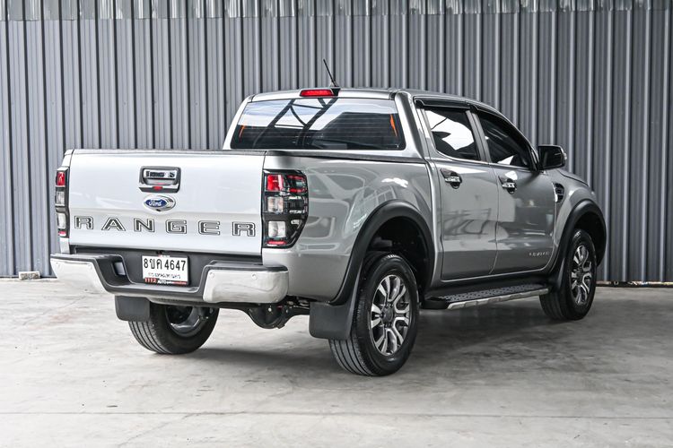 Ford Ranger 2019 2.0 Hi-Rider Limited Pickup ดีเซล ไม่ติดแก๊ส เกียร์อัตโนมัติ เทา รูปที่ 4