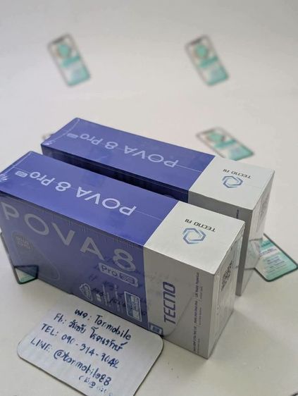 ขาย เทิร์น Tecno Pova 8 Pro 5G Ram 12 Rom 512 ศูนย์ไทย ของใหม่มือ 1 ประกัน 1 ปี เพียง 11,990 บาท ครับ รูปที่ 3
