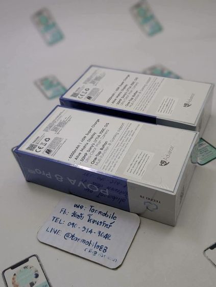 ขาย เทิร์น Tecno Pova 8 Pro 5G Ram 12 Rom 512 ศูนย์ไทย ของใหม่มือ 1 ประกัน 1 ปี เพียง 11,990 บาท ครับ รูปที่ 4