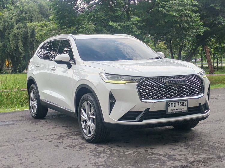 GWM Haval H6 2021 Ultra Utility-car ปลั๊กอินไฮบริด (PHEV) ไม่ติดแก๊ส เกียร์อัตโนมัติ ขาว
