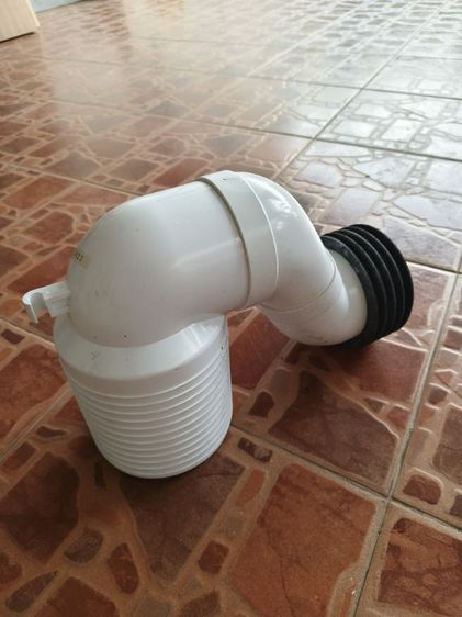 ส่งต่อของใหม่! ข้อต่อน้ำทิ้งลงพื้นชักโครก American Standard รุ่น M12423 (ข้อต่อเยื้องศูนย์) รูปที่ 2