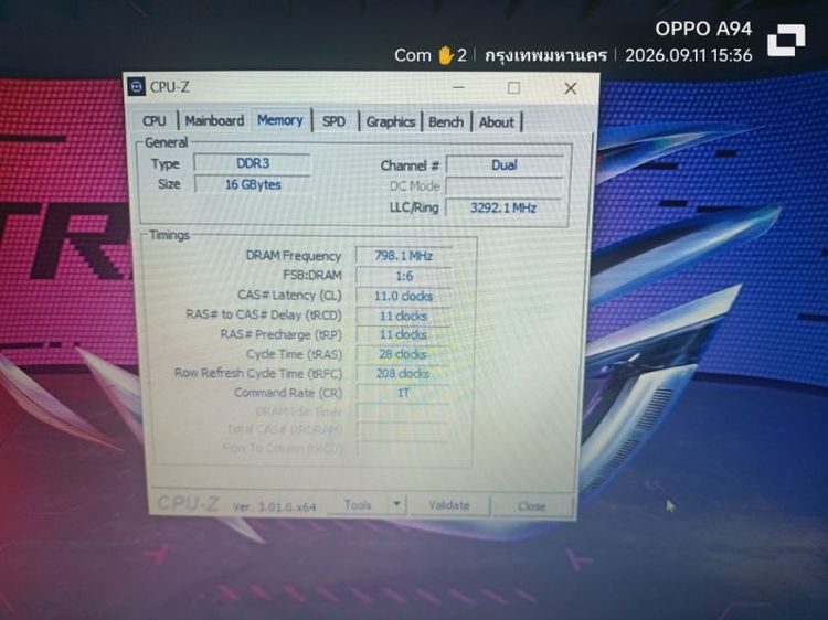 Lenovo Y50-70 Gaming Corei7 RAM 16 GB DDR3L HDD 640 GB Geforce GTX 840M แบตเตอรี่เก็บไฟ รูปที่ 5