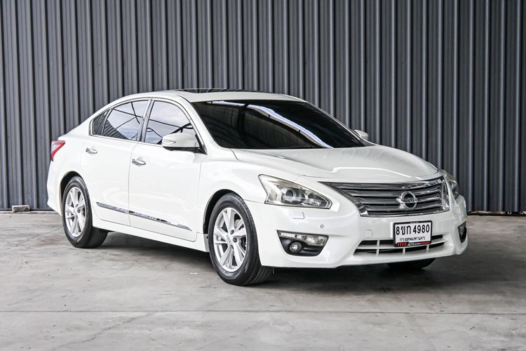 Nissan Teana 2014 2.5 XV Sedan เบนซิน ไม่ติดแก๊ส เกียร์อัตโนมัติ ขาว รูปที่ 3