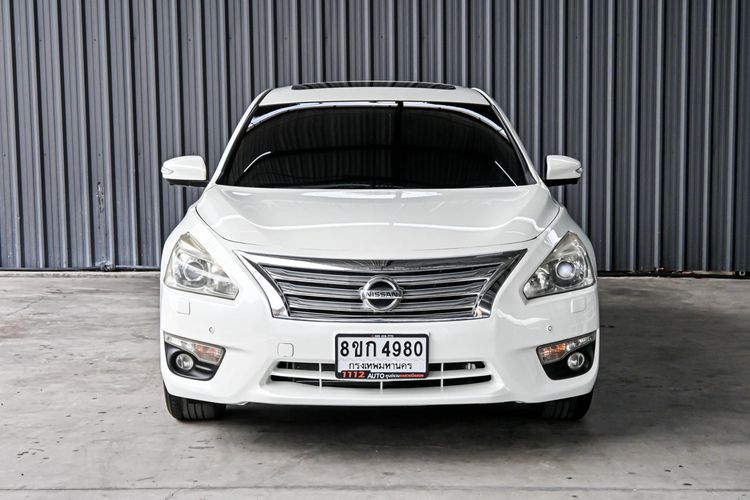 Nissan Teana 2014 2.5 XV Sedan เบนซิน ไม่ติดแก๊ส เกียร์อัตโนมัติ ขาว รูปที่ 2