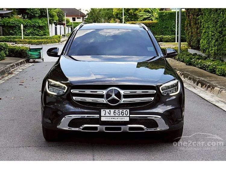 Mercedes-Benz GLC-Class 2021 GLC220d Utility-car ดีเซล ไม่ติดแก๊ส เกียร์อัตโนมัติ ดำ รูปที่ 3