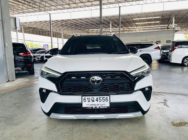 รถ Toyota Corolla Cross 1.8 Hybrid Premium Safety GR Sport สี ขาว