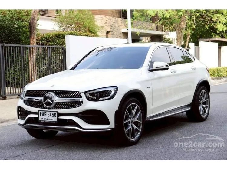 รถ Mercedes-Benz GLC-Class GLC300e สี ขาว