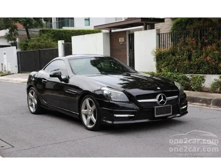 รถ Mercedes-Benz SLK-Class SLK200 AMG สี ดำ